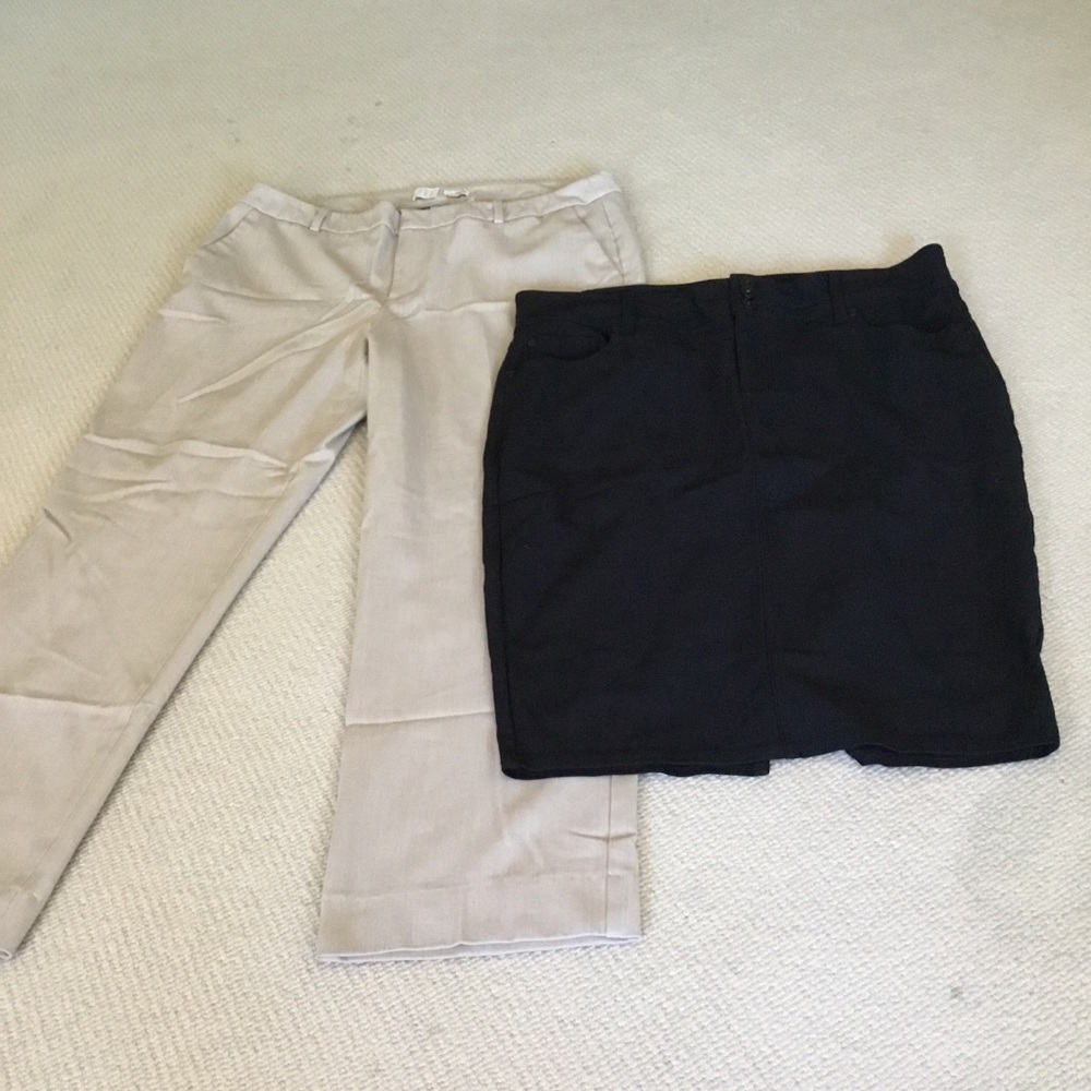 New York & Company Black Straight-Leg Dress Pants - Picture 8 of 10
